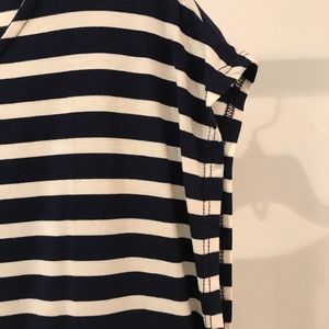 Green Envelope Tops - NWT! Nautical stripe stretchy knit top Green Envelope Tops - NWT! Nautical stripe stretchy knit top